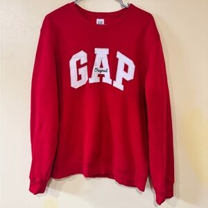 GAP Vibrant Red Crewneck